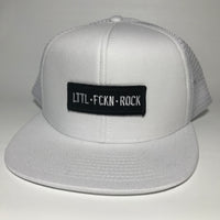 LTTL FCKN ROCK White Trucker