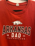 Arkansas Dad Razorbacks / Size XL