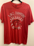 SWC Champions Arkansas 1988 / Size L
