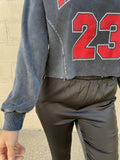 HAWGS 23 ::: Women's Sweatshirt in Charcoal