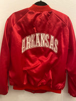 Vintage Nylon Arkansas Razorbacks Jacket / Size L