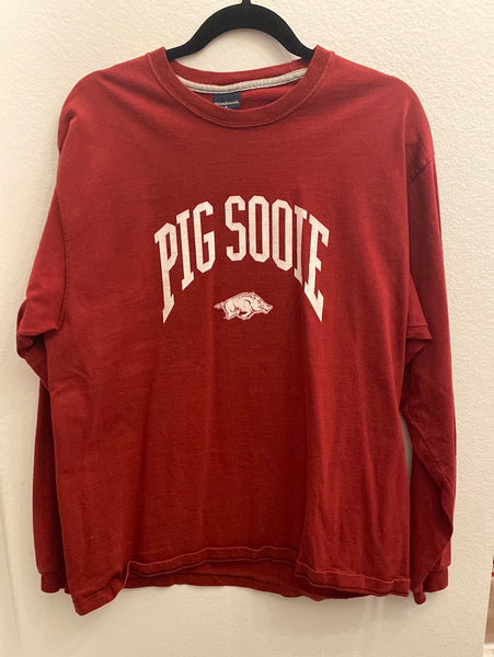 Pig Sooie Long Sleeve Houndstooth / Size L