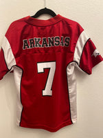 KIDS Arkansas Football Jersey #7