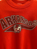 Arkansas Leaning Hog Sweatshirt  / Size XL