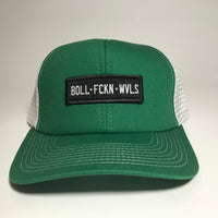 BOLL FCKN WVLS Green Snapback