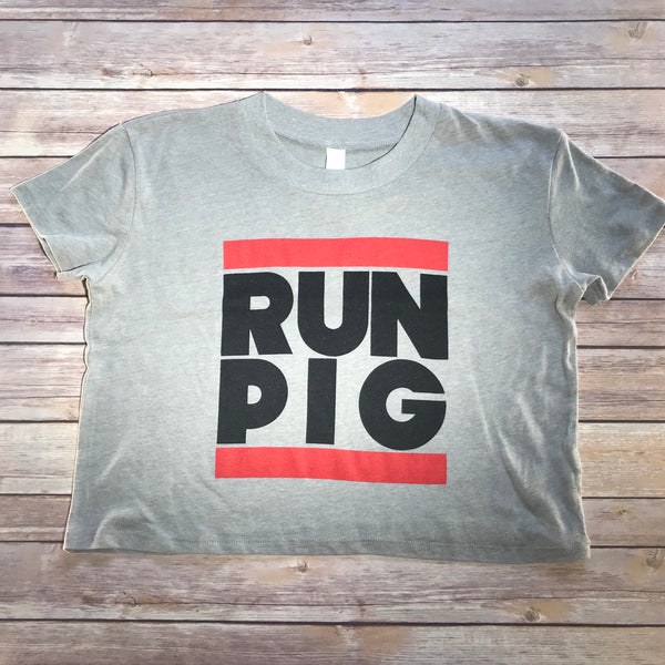 RUN PIG / Women's Crop