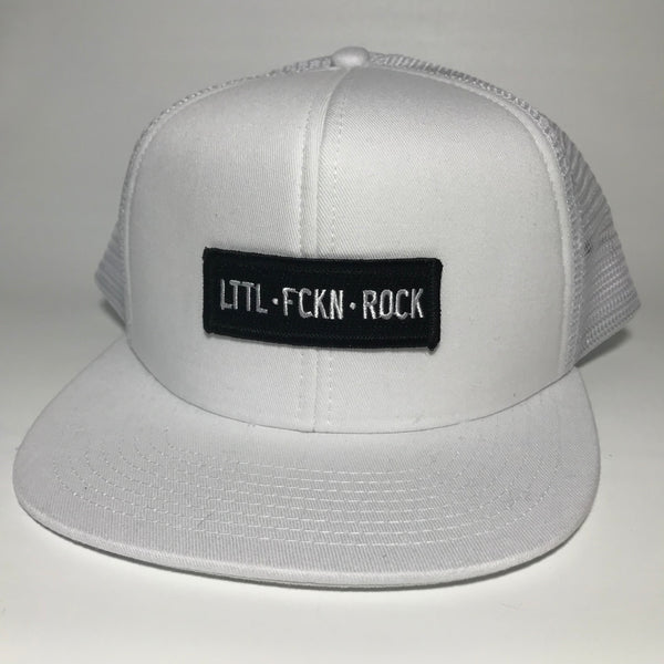 LTTL FCKN ROCK White Trucker