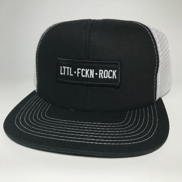 LTTL FCKN ROCK Black/White Trucker